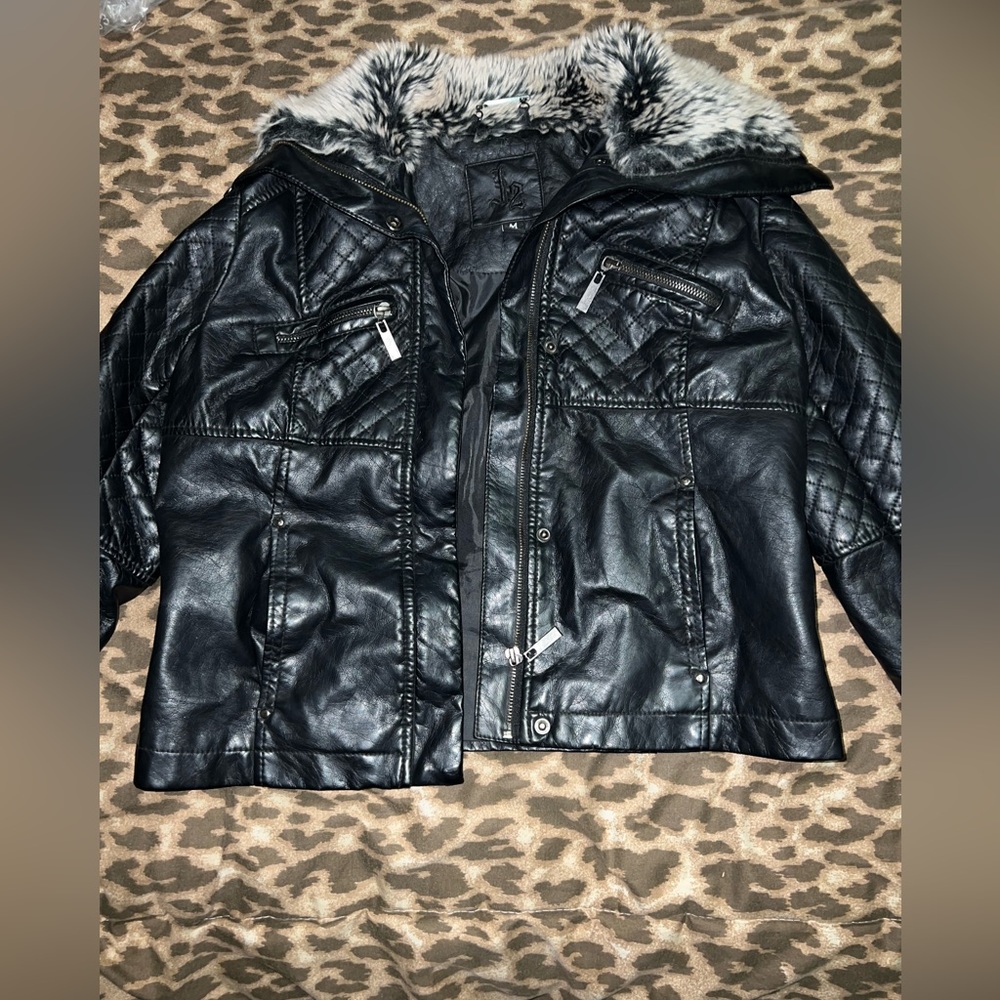 Leather jacket